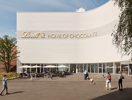The biggest Lindt Chocolate Shop in the world