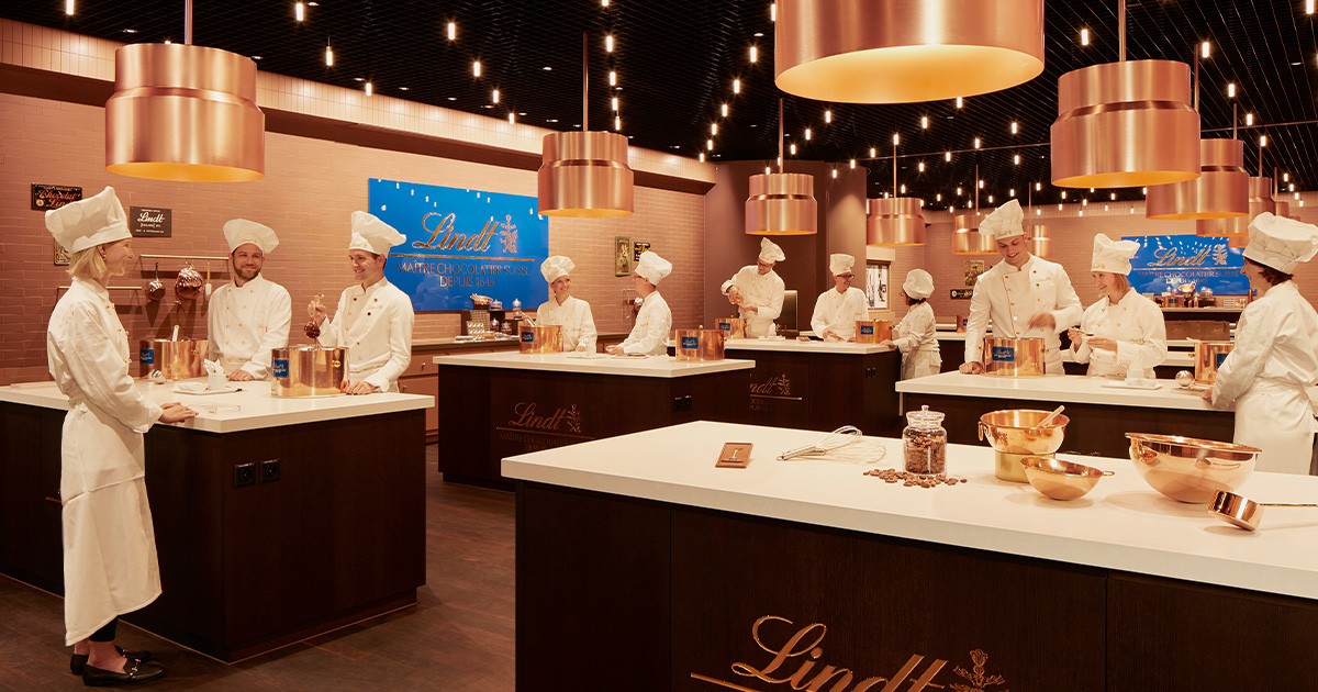 Lindt - Le célèbre chocolat frisson des Maîtres